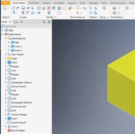 Solved: Multibody Parts & Sheet Metal 